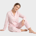 Pijama en piel de durazno - Corazones Rosa