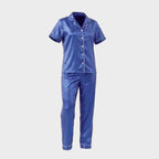 Pijama en Satín de botones